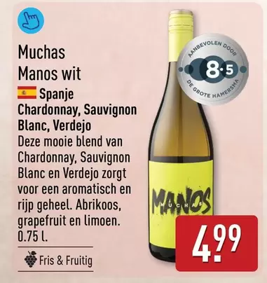 De - Manos wit