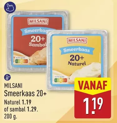 Smeerkaas 20+ Naturel