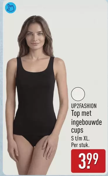 top - Top met ingebouwde cups