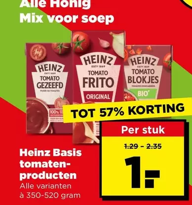 Heinz - Basis tomatenproducten