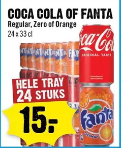 Coca-Cola - Regular, Zero of Orange