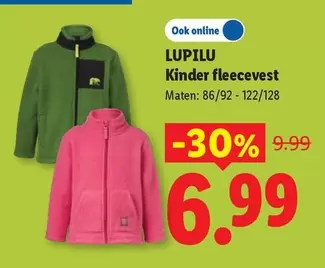 Kinder - fleecevest
