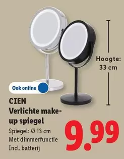 Up - Verlichte make-up spiegel