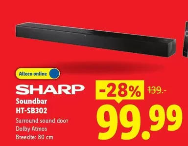 Soundbar HT-SB302