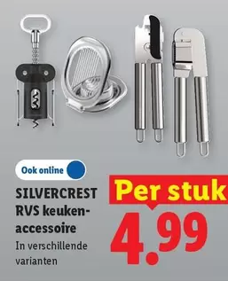 RVS keuken-accessoire