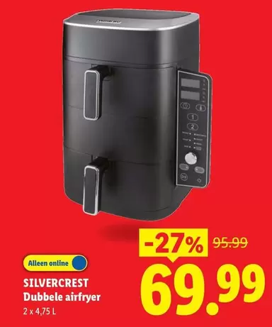 Dubbele airfryer