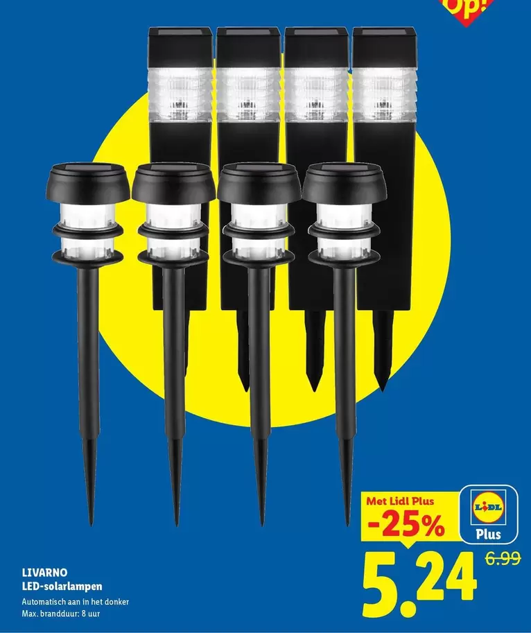 max - LED-solar lampen