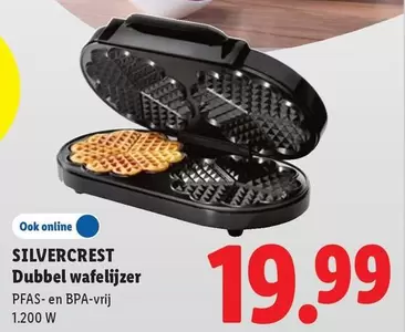 Dubbel wafelijzer