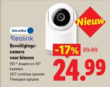Camera - Beveiligingscamera voor binnen