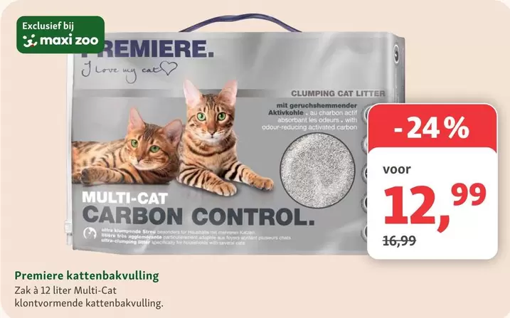 zoo - kattenbakvulling Multi-Cat Carbon Control