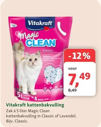 Magic Clean kattenbakvulling