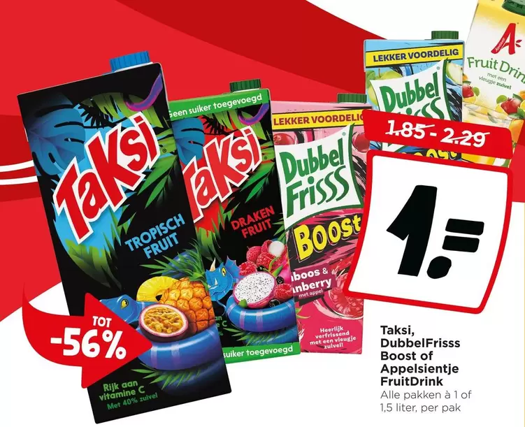 Boos - Taksi Tropisch Fruit, Taksi Draken Fruit, Dubbel Friss t
