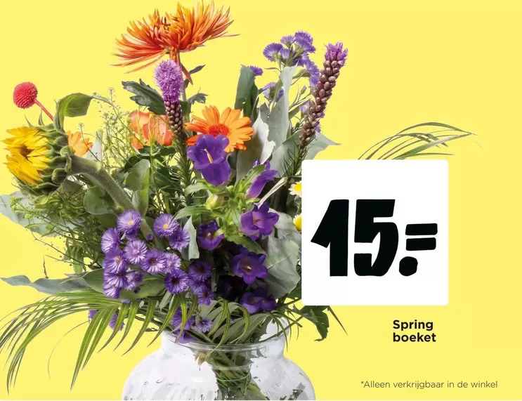 De - Spring boeket