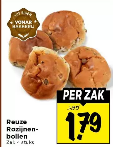 Reuze Rozijnenbollen