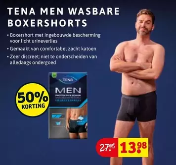 Tena - WASBARE BOXERSHORTS