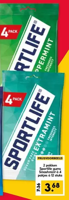 Sportlife gums Smashmint