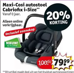 autostoel CabrioFix i-Size