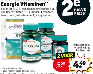 De - Energie Vitaminen