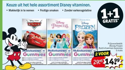 Disney -  vitamines Gummies