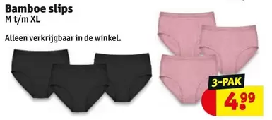 De - Bamboe slips