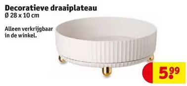 De - Coratieve Draaiplateau
