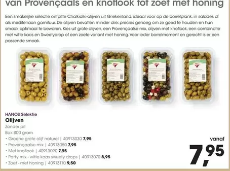 De - Olijven