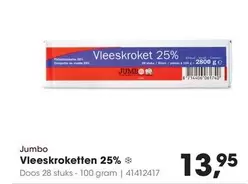 Jumbo - Vleeskroketten 25%