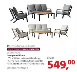 Loungeset Birma