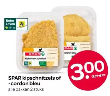 kipschnitzels of -cordon bleu