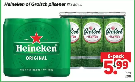 Heineken -  Of Grolsch pilsener