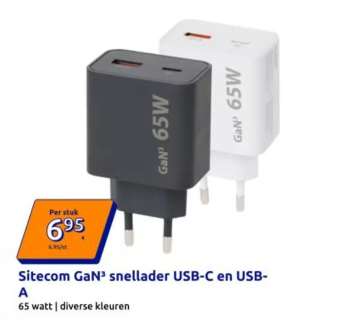 schnellader USB-C en USB-A