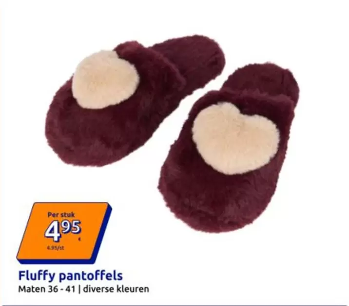 Fluffy pantoffels
