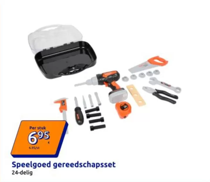 Speelgoed gereedschapsset