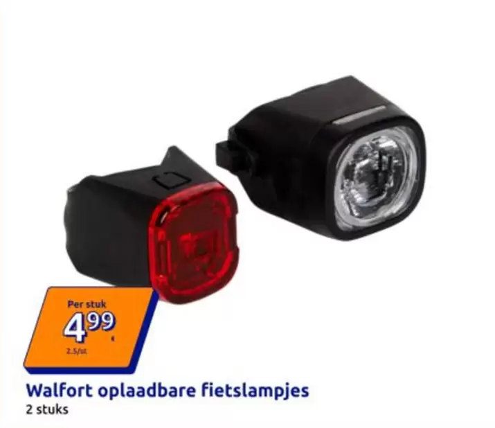 Oplaadbare fietslampjes