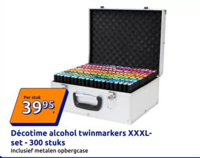 DécoTime alcohol twinmarkers XXXL-set