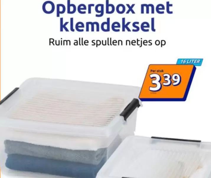 Op - Bergbox Met Klemdeksel