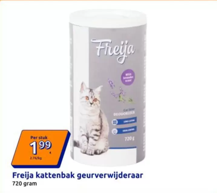 Kattenbak geurverwijderaar