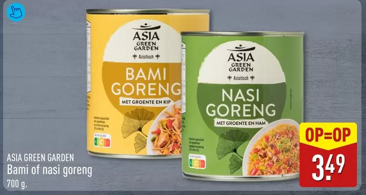 Bami of nasi goreng