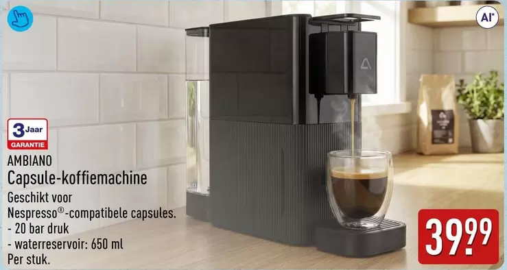 Capsule-koffiemachine