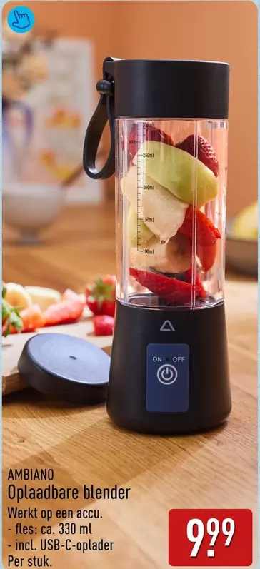Op - Laadbare Blender