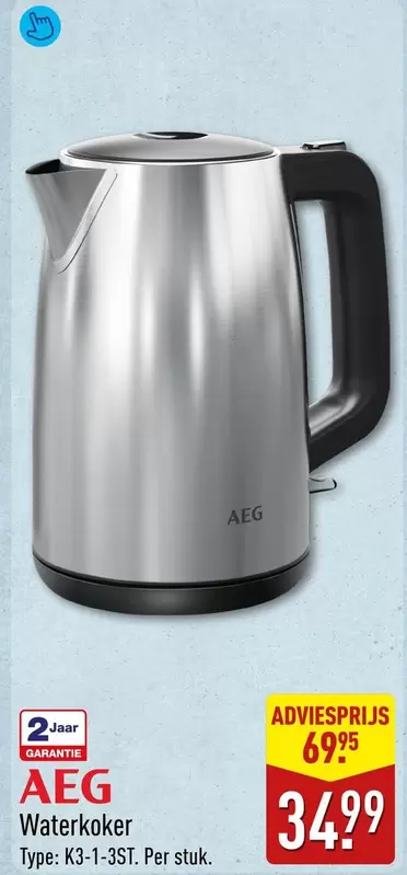 AEG - Waterkoker Type: K3-1-3ST
