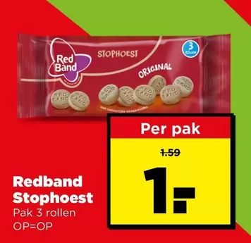 RED - Stophoest Pak 3 rollen