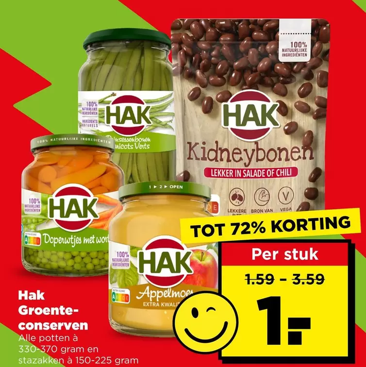 extra - Groente-conserven
