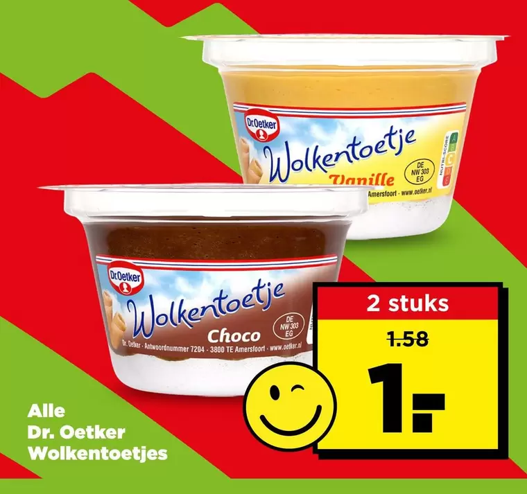 Dr. Oetker - Wolken toetje
