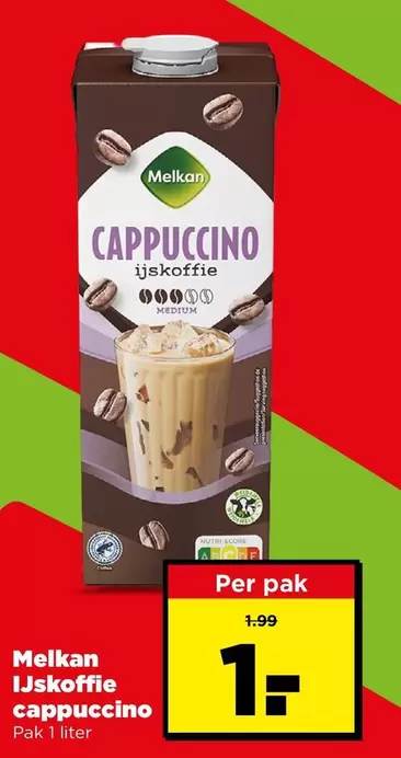Medium - IJskoffie cappuccino