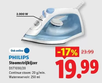 Philips - Stoomstrijkijzer DST1030/20