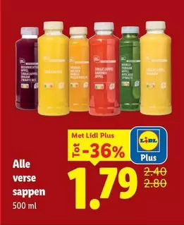 Alle verse sappen