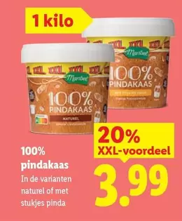 De - 100% pindakaas