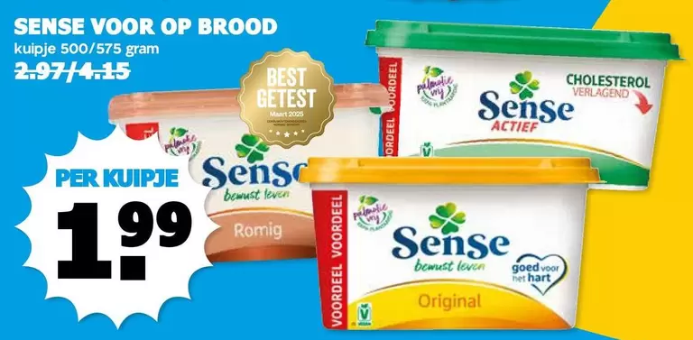 Sense - SENSE VOOR OP BROOD