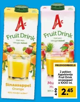 MI - Fruit Drink Sinaasappel Orange
